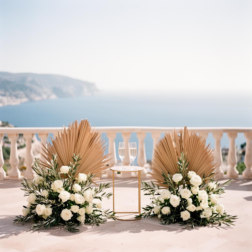 Flores para boda íntima